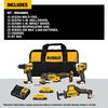 DEWALT ATOMIC 20V MAX Brushless 4 Tool Combo Kit, small image number 3
