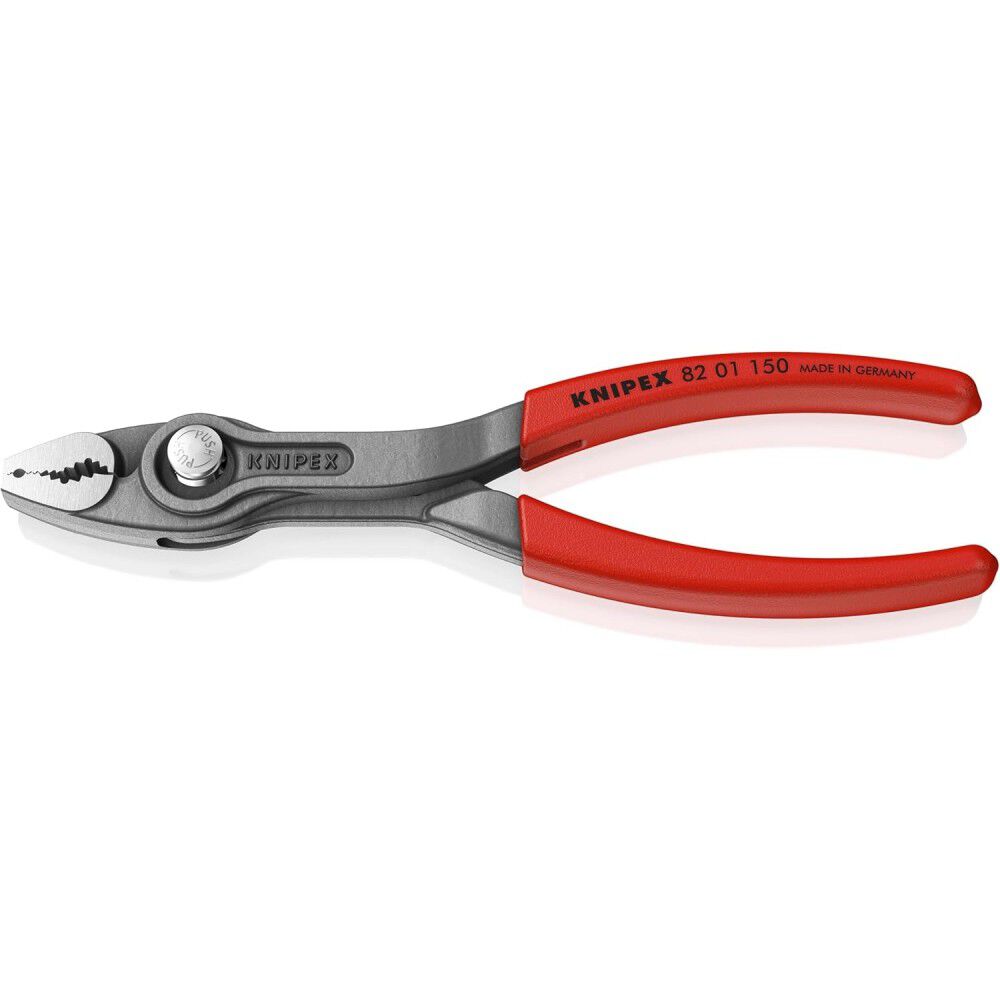 Knipex 6 Inch, 8 Inch, 10 Inch Steel TwinGrip Pliers Set with Dipped Handle, large image number 2