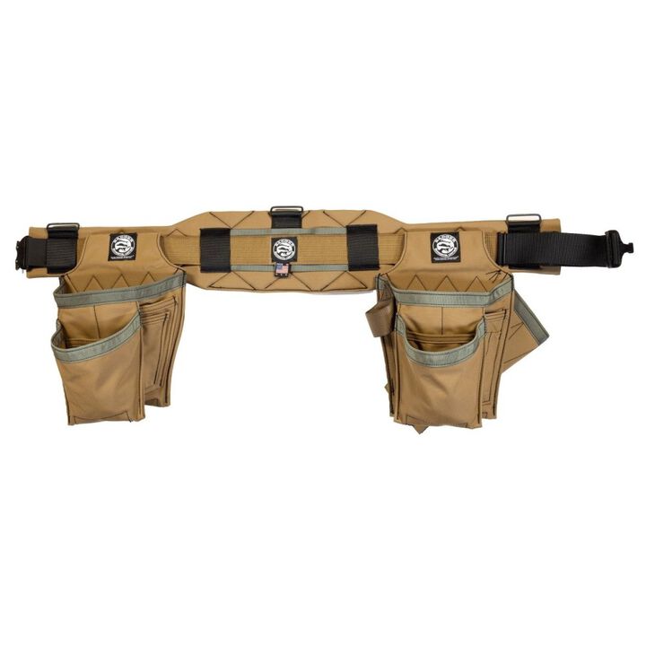 Badger Tool Belts Trimmer Toolbelt Set Sawdust Sage Small