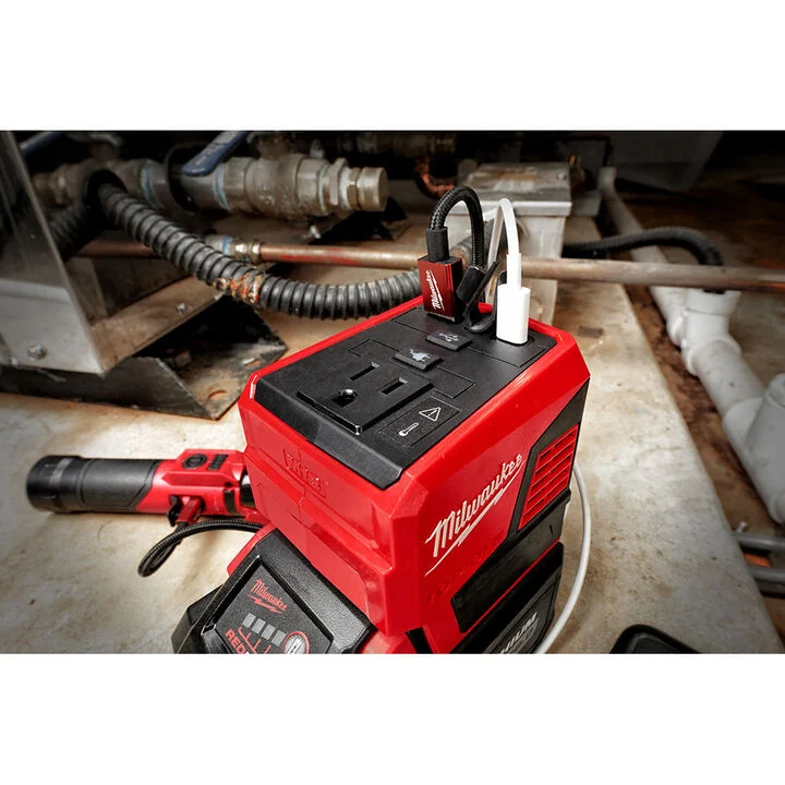 Milwaukee M18 TOP-OFF 175W Portable Power Supply Inverter, large image number 22