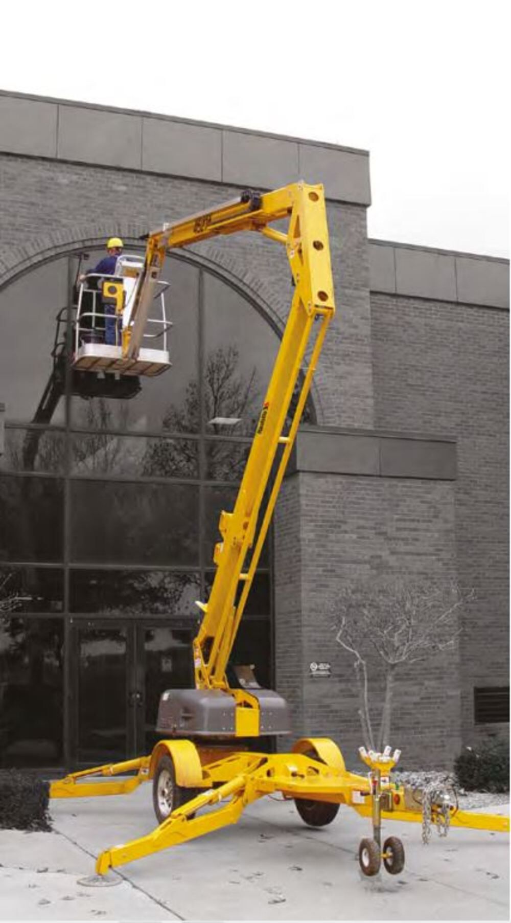 Haulotte 6543A Tow Behind Boom Lift 65' 6543a from Haulotte Acme Tools