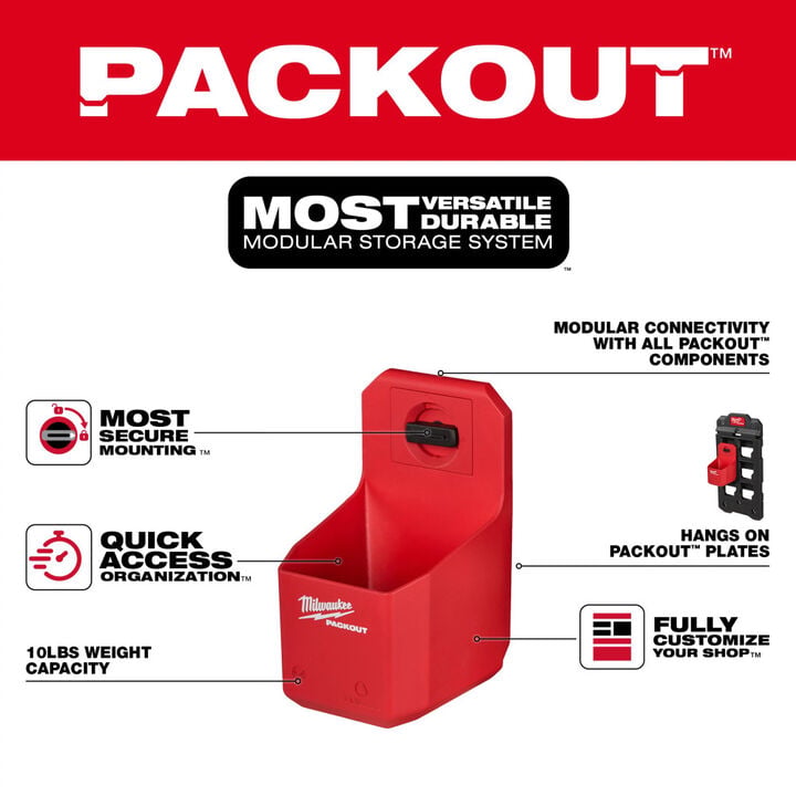 Milwaukee PACKOUT Organizer Cup, large image number 6