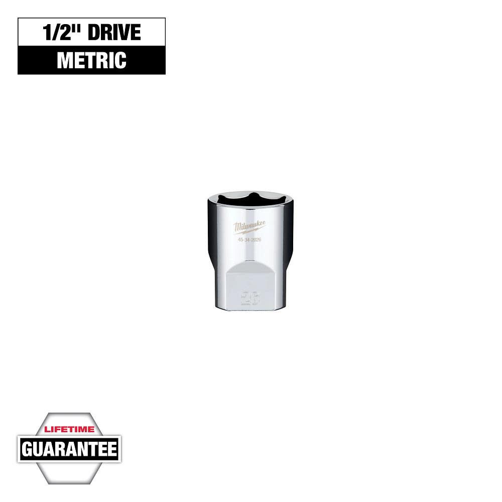 Milwaukee 1/2in Drive 26mm Socket, large image number 9