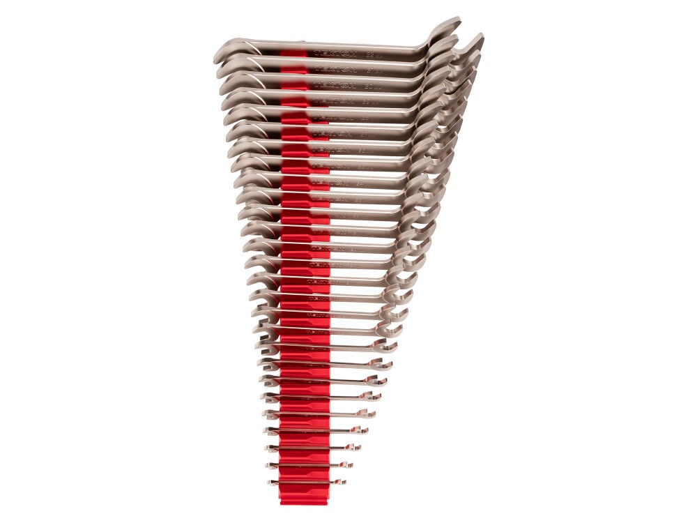 Tekton Angle Head Open End Wrench Set, Modular Organizers, (6-32 mm), large image number 1