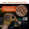 Ergodyne 713 Goatskin Leather Cut-Resistant Impact Gloves Small Brown, small image number 5