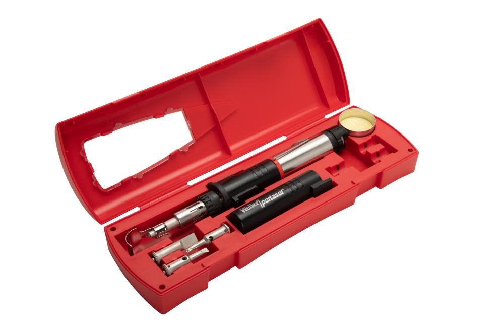 Weller Portasol Soldering Iron Kit SelfIgniting Butane Cordless