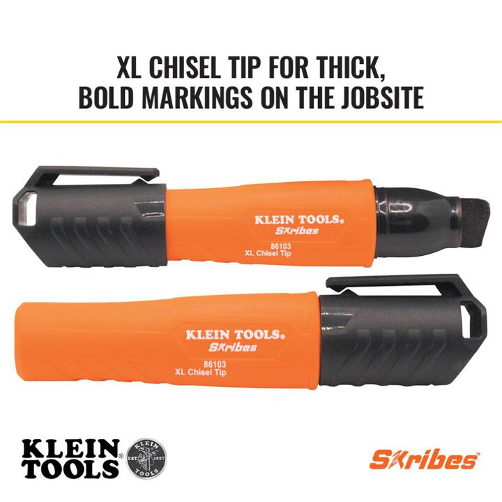 Klein Tools Chisel Tip Permanent Marker, XL, large image number 1