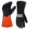 Klein Tools MIG Welding Gloves Black and Orange XL, small image number 1
