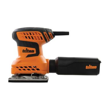 Triton Power Tools 200W Orbital Sander with 1/4 Sheet Sanding Pad