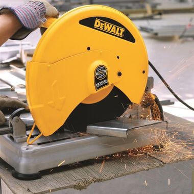 DEWALT HEAVY-DUTY 14in 5.5HP CHOP SAW WITH QUICK-CHANGE (D28715), large image number 10