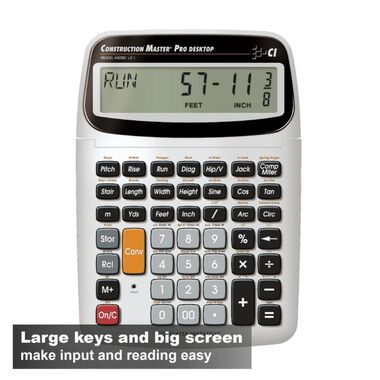 Calculated Industries CM Pro DT Construction Math Calculator, large image number 2