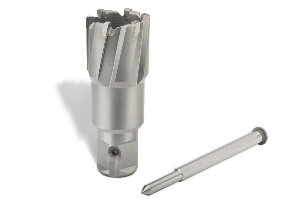 Fein Slugger 1 Inch x 1-3/8 Inch Depth Universal Shank Carbide Tipped Cutter with Pilot Pin - 63135254132