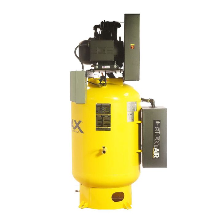 EMAX 208V 15HP 3PH 120 Gallon Vertical Air Compressor, large image number 2
