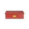 Justrite 22 Gallon Red Steel Rinse Tank with Fusible Link & Drain Plug, small image number 2