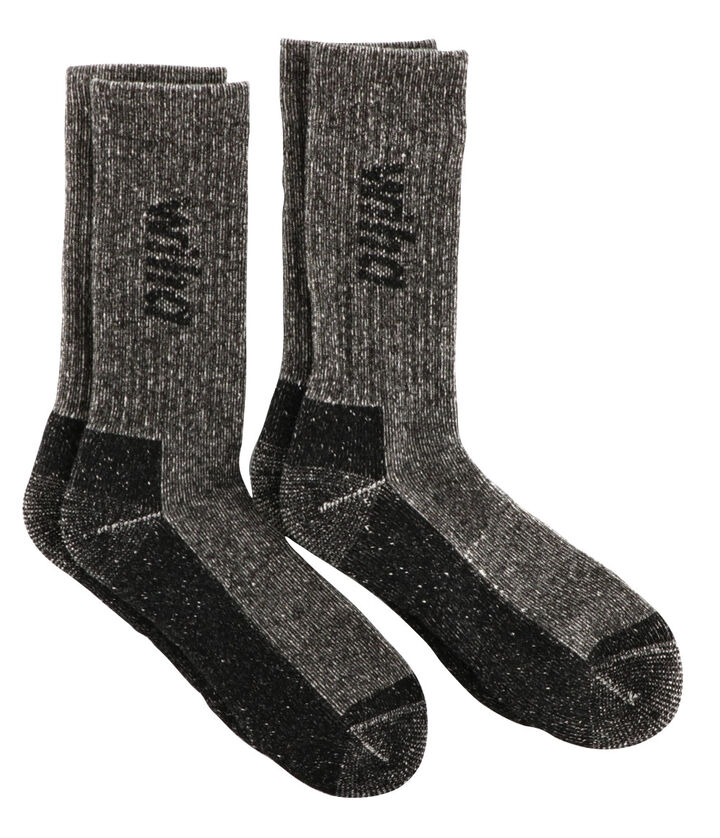 Wiha Wool Socks Grey One Size 2 Pack