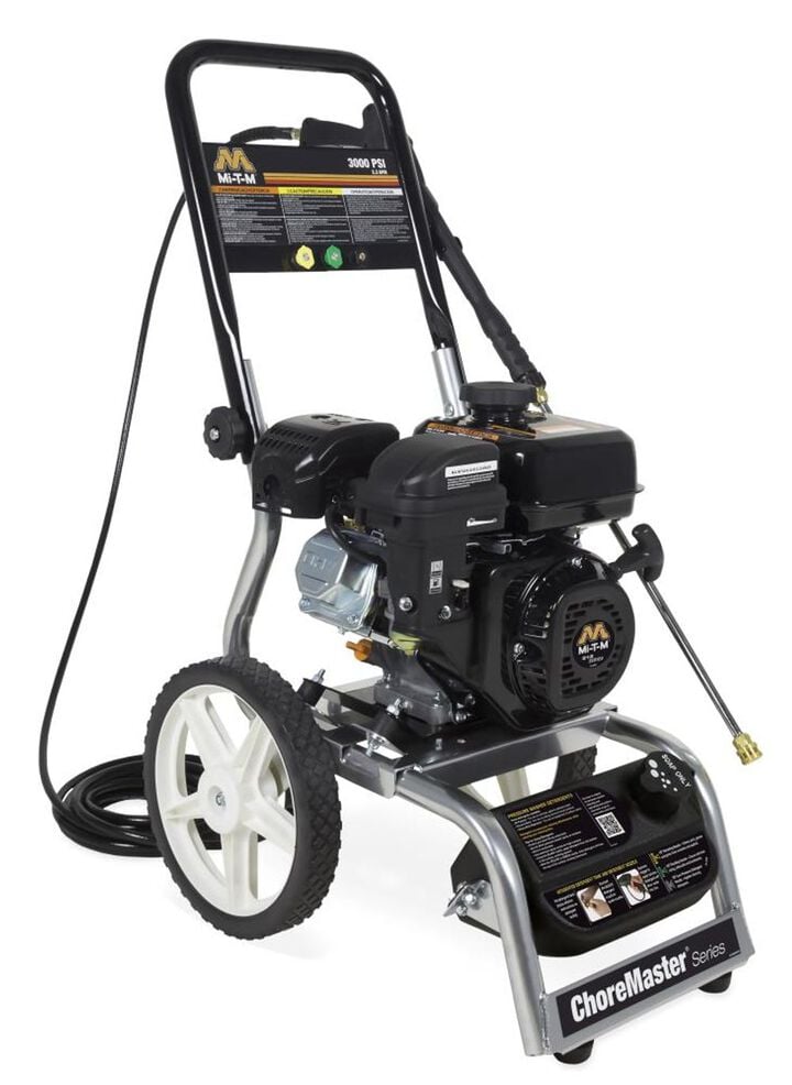 Mi T M ChoreMaster 3000 PSI 2.3 GPM Gas Powered Cold Water Pressure Washer with 3 Spray Tips