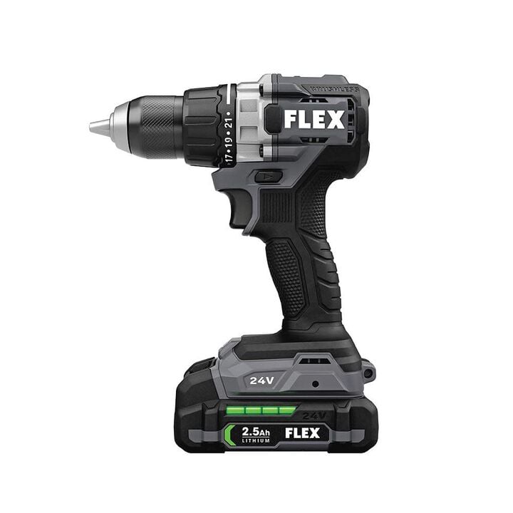 FLEX 24V Drill Driver and 1/4in Impact Driver Kit, large image number 12