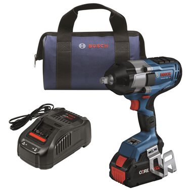 Bosch PROFACTOR 18V Impact Wrench 1/2in with Friction Ring Kit