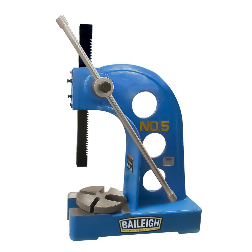 Large arbor clearance press