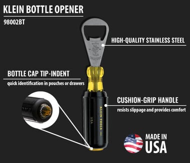 Klein Tools Bottle Opener, large image number 1