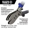 Klein Tools 5 Blade Duct Crimper, small
