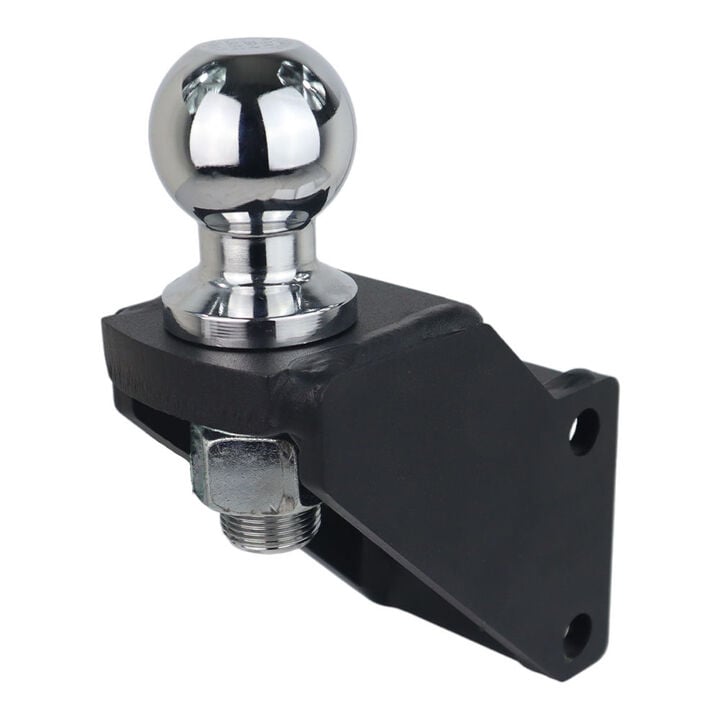 Shocker Hitch 14K 2 Inch Air Receiver Hitch & Raised Ball Mount 2-5/16in Hitch Ball, large image number 4