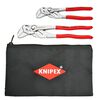 Knipex Pliers Wrench Set with Keeper Pouch 2pc, small