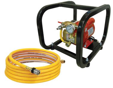 Reed Mfg Hydrostatic Test Pump Electric with Cage, large image number 0