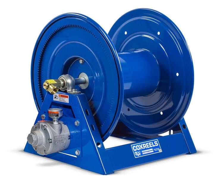 Coxreels Air 4VANE Motorized Hose Reel 1in x 100' 3000PSI No Hose, large image number 0