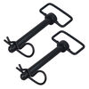 Shocker Hitch Streamline 10K Aluminum 2 Inch Air Receiver Hitch & Black Combo Sway Bar Tab Ball Mount 2 Inch & 2 5/16 Inch Hitch Ball, small image number 3