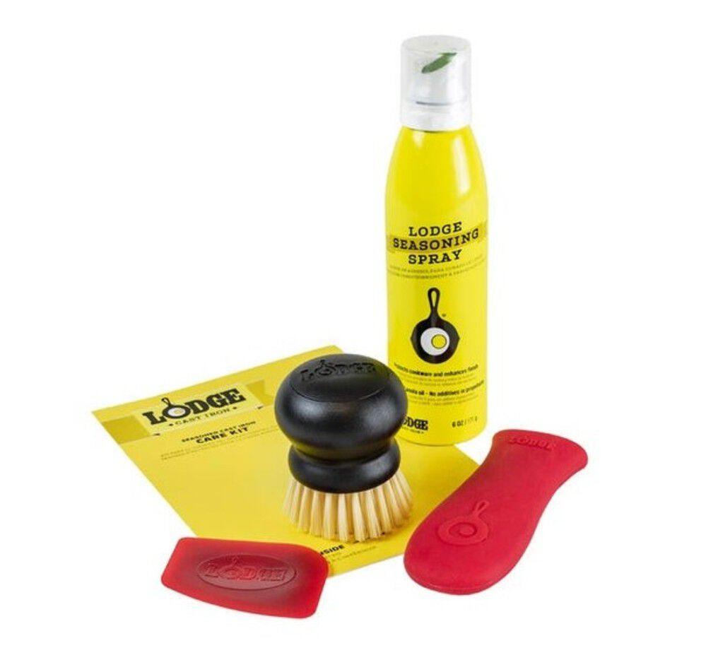 Lodge Cast Iron Seasoned Cast Iron Care Kit – A-CAREC1
