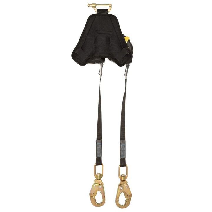 Werner 8 Ft. Twin Leg Self Retracting Lifeline with Steel Snap Hook, large image number 3