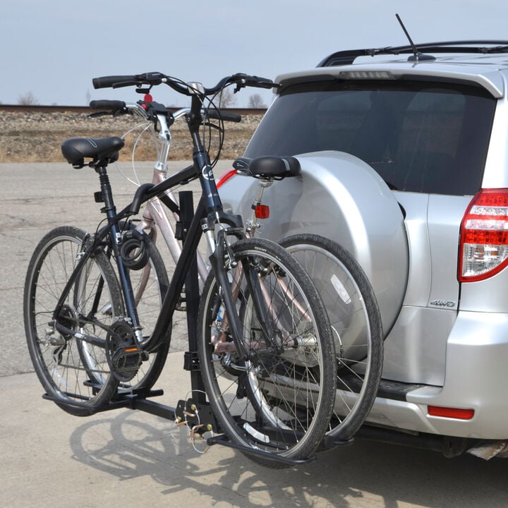 Erickson Mfg Adjustable Hitch-Mount Bicycle Carrier with Bike and Hitch Locks, large image number 6