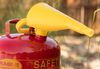 Eagle Manufacturing 12 Inch Height Yellow Polyethylene Funnel for Type I Safety Cans, small image number 3
