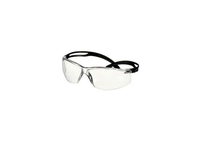 3M SecureFit 500 Series Black Temples Clear Anti-Fog/Anti- Scratch Lens Protective Eyewear, large image number 1