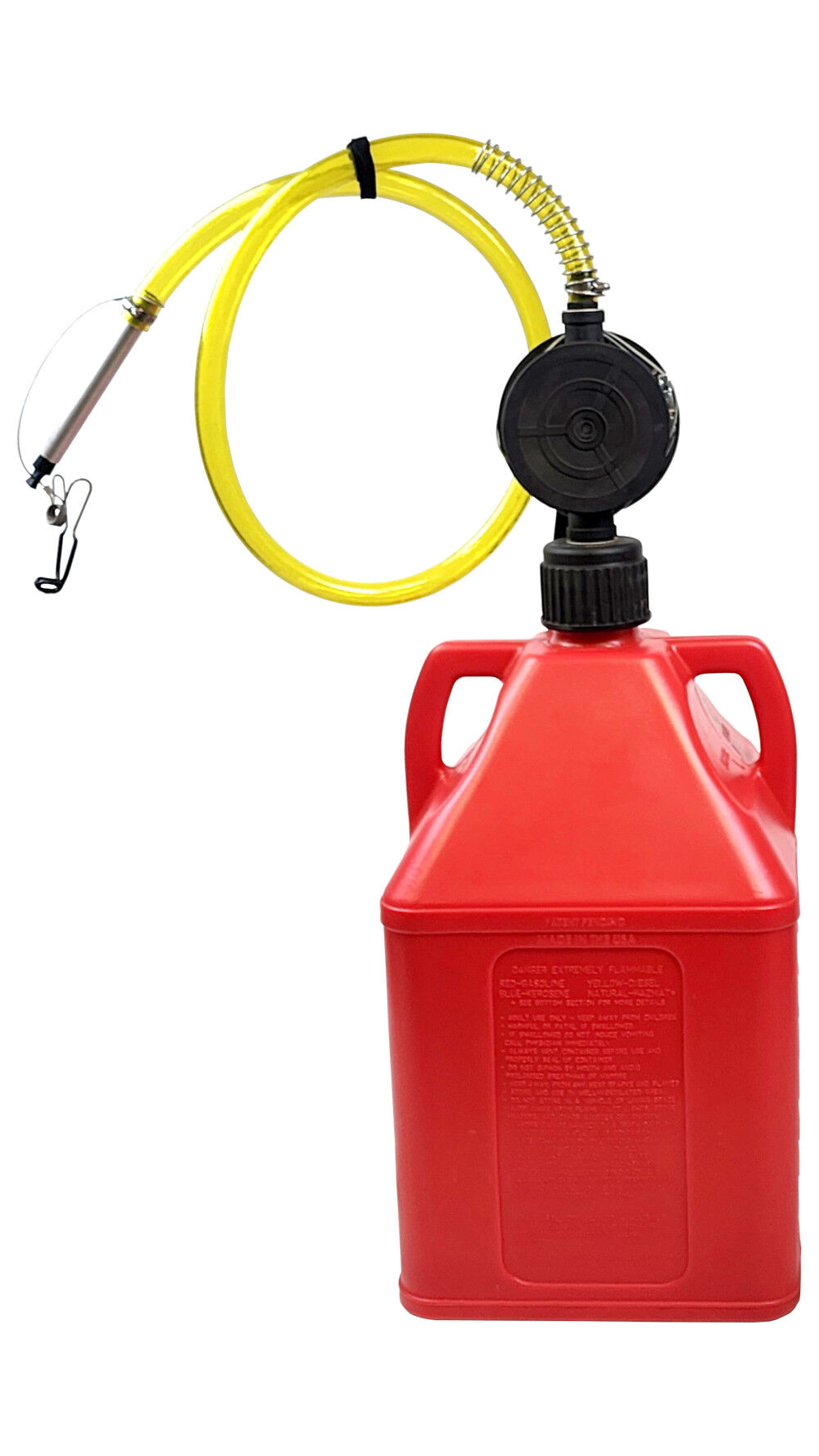 Flo-Fast 15 Gallon Systems with Red and Yellow Containers & Steel Lightweight Compact Versa Cart Bundle, large image number 5