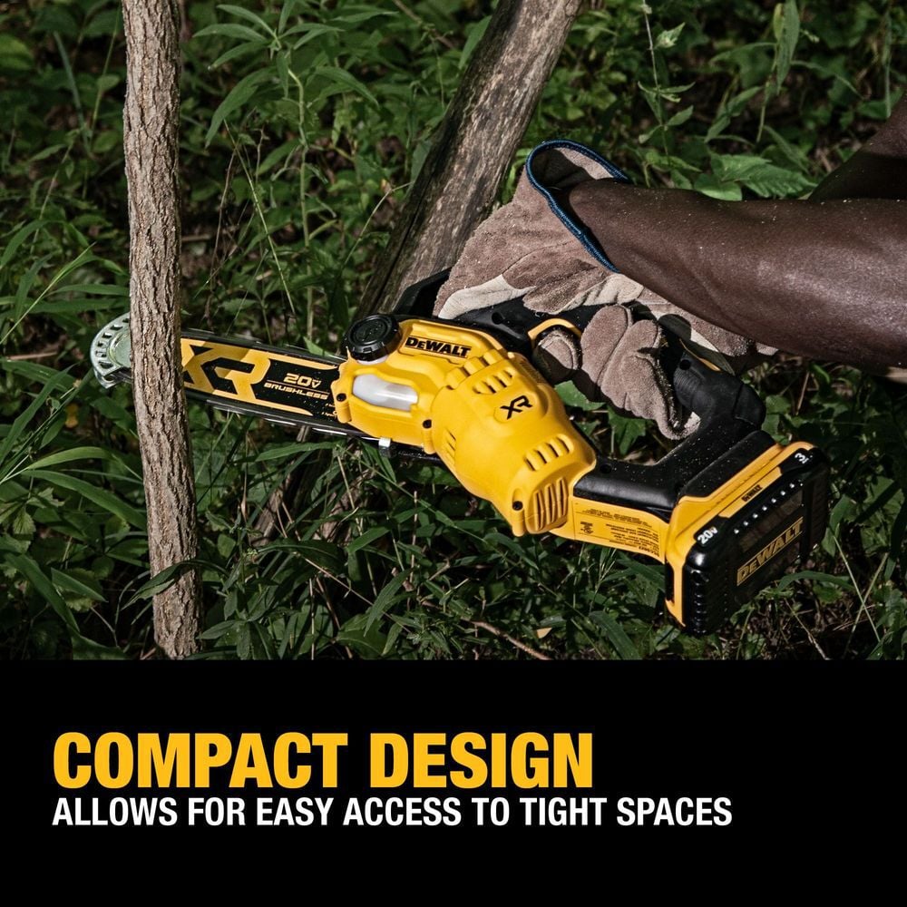 DEWALT 20V MAX 8inch Pruning Saw Brushless Cordless Kit, large image number 7