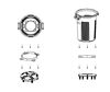 Toter Caster Dolly Adapter Kit, small image number 2