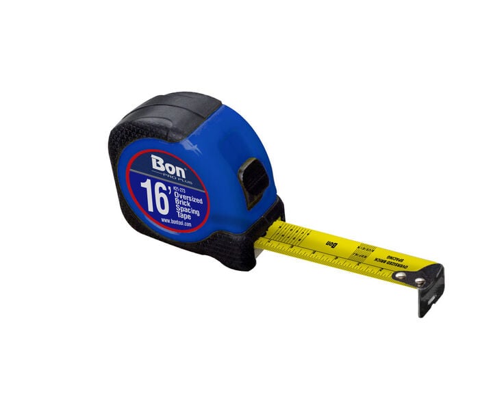 Bon Tool 16 Ft Oversized Brick Spacing Tape, large image number 1
