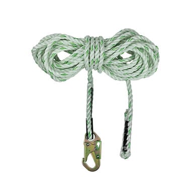 Safewaze Pro 50' Vertical Lifeline with Premium Polyester Rope