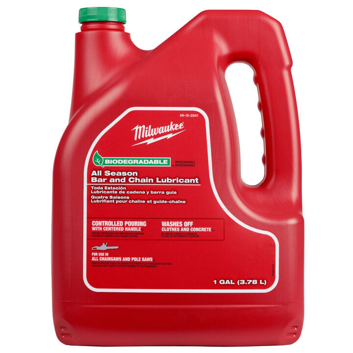 Milwaukee 1 Gallon Biodegradable All Season Bar and Chain Lubricant, large image number 6