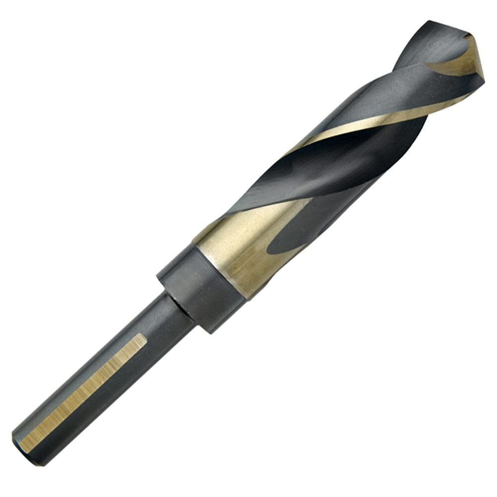 Champion Cutting Tool 59/64in Black Gold Silver & Deming 1/2in Shank Drill, large image number 1