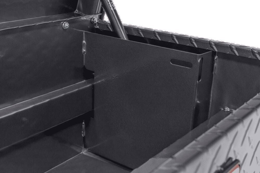 Weather Guard 56in Lo-Side Truck Tool Box Aluminum Gunmetal Gray, large image number 7