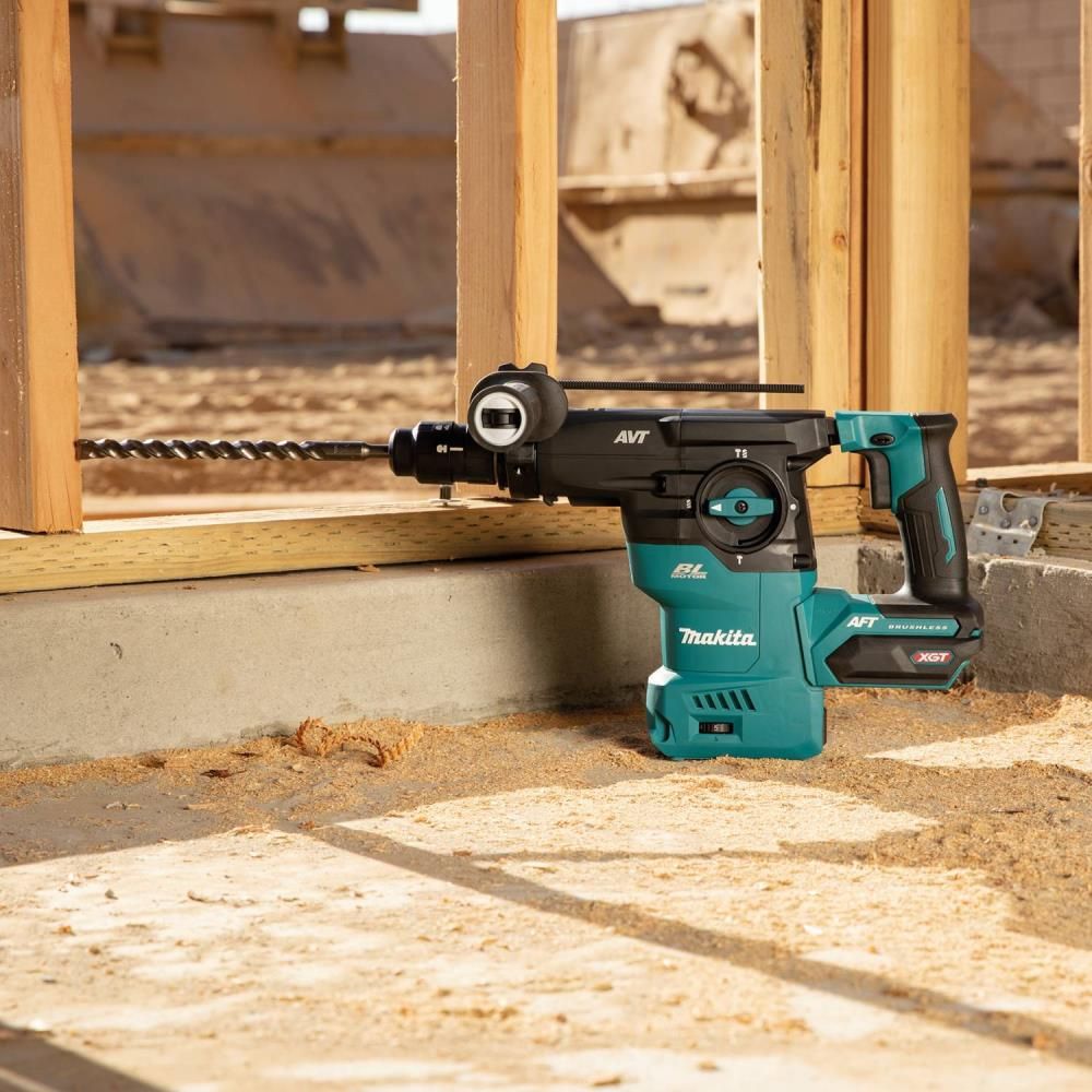 Makita 40V max XGT 1 3/16in AVT Rotary Hammer (Bare Tool), large image number 4