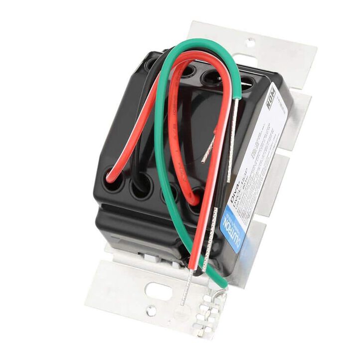 Lutron Diva LED+ 150W 120V 1P Gloss Black Dimmer Switch with 1 Gang, large image number 7