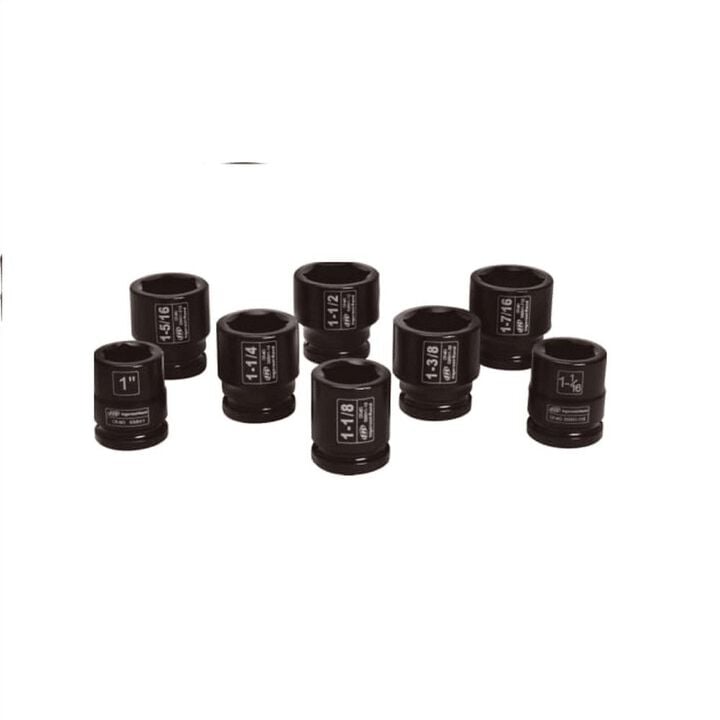 Ingersoll Rand 3/4 Inch Drive SAE Impact Socket Set 8pc, large image number 1