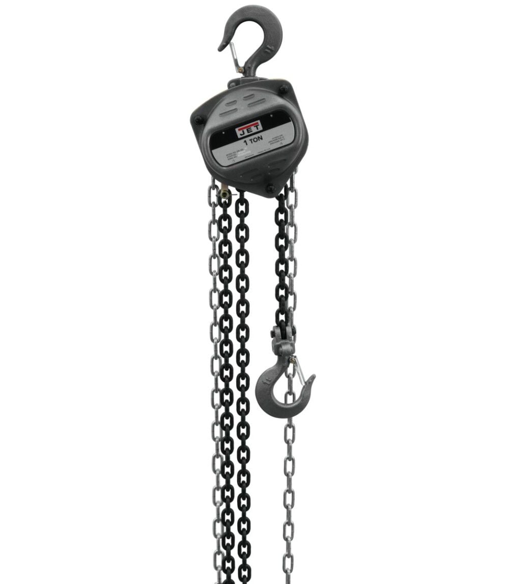 JET S90-100-10 1 Ton Hand Chain Hoist 10 Ft. Lift - JT9-101910