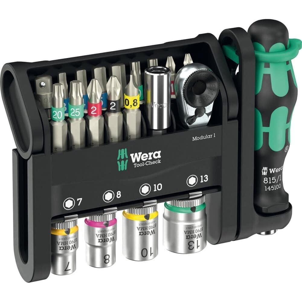 Wera Tools Tool-Check Modular 1 Set, 21 Pieces, large image number 1