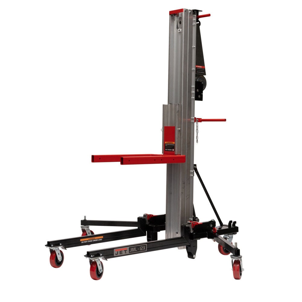 JET JML-12X Material Lift, 12 Ft. Lift Height, 650 Lb. Capacity – JT1-2409