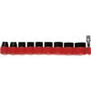 Makita Impact XPS 10 Piece 3/8 Inch Drive 6-Point Metric Impact Socket Set with Standard Socket Adapter, small image number 1
